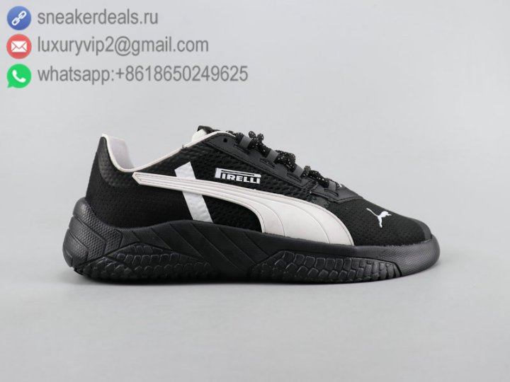 Puma Replicat x Pirelli Low Mesh Men Running Shoes Black&White Size 40-45
